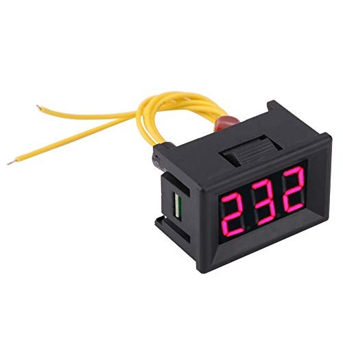 1pc Voltmeter Digital Voltage Display Meter 0.36″ LED Display Voltmeter AC