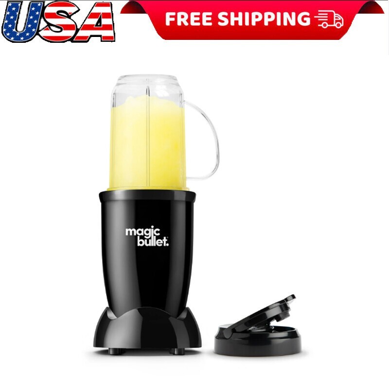 4 Piece Countertop Personal Blender Corded Electric Stainless Steel Cross Blade