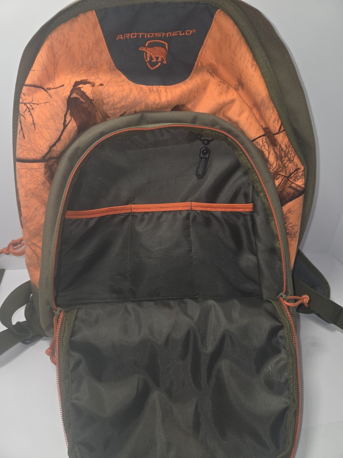ArcticShield TIX Camouflage Hunting Backpack Polyester Padded Straps