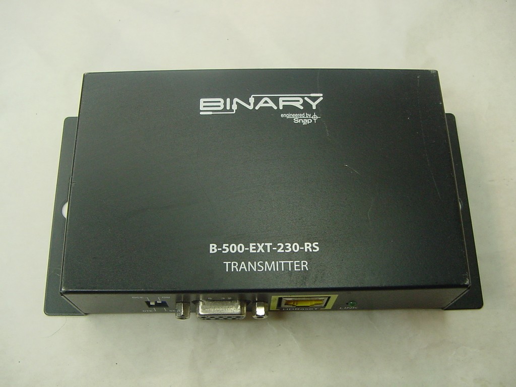 BINARY TRANSMITTER B-500-EXT-230-RS - NO POWER SUPPLY INCLUDED