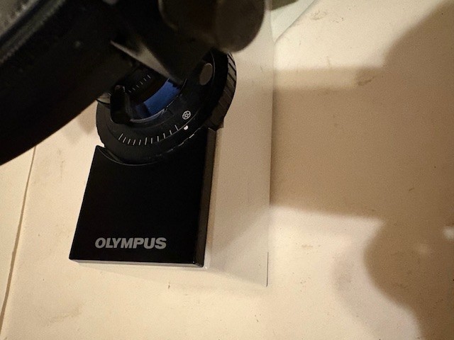 Olympus BX40 POL Polarizing Trinocular Microscope Full Wave Plate