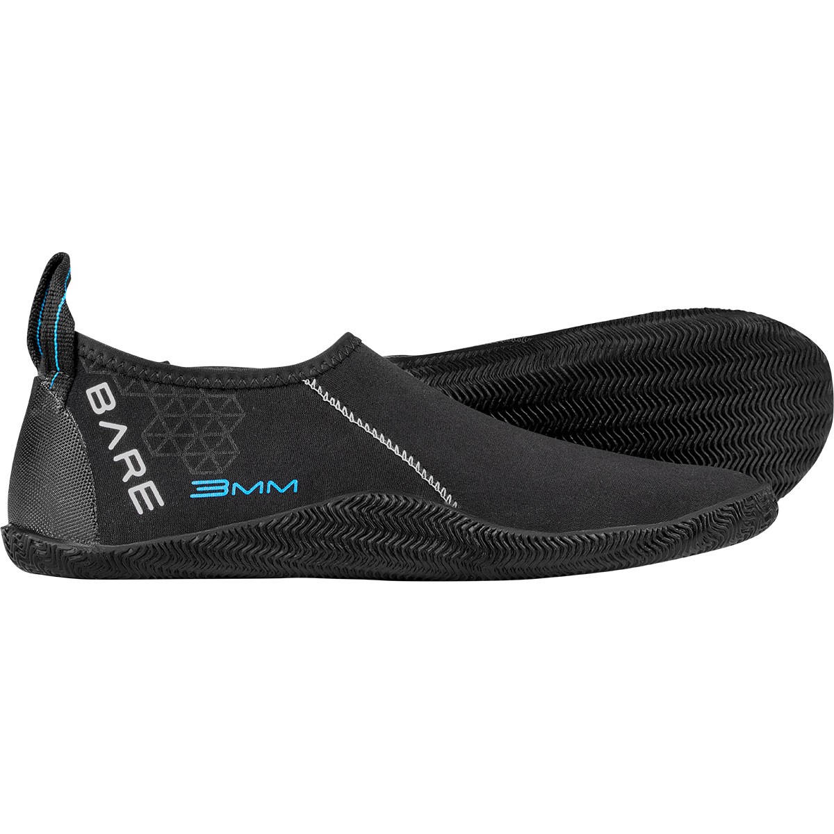 Bare 3mm Feet Black, 08