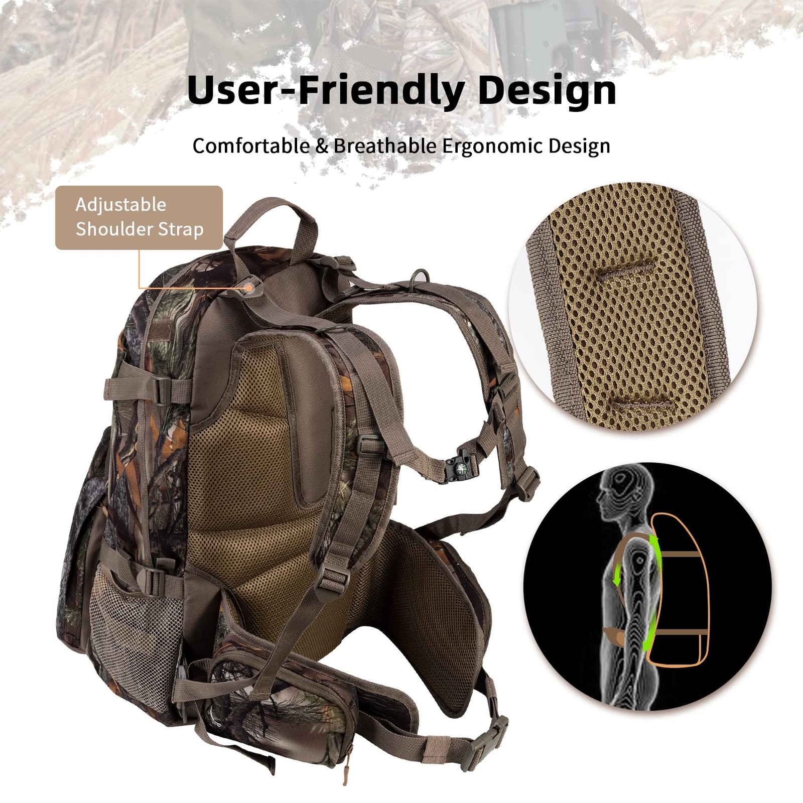 Hunting Backpack Outdoor Gear Hunting Daypack for Bow Hunting Gifts for Men