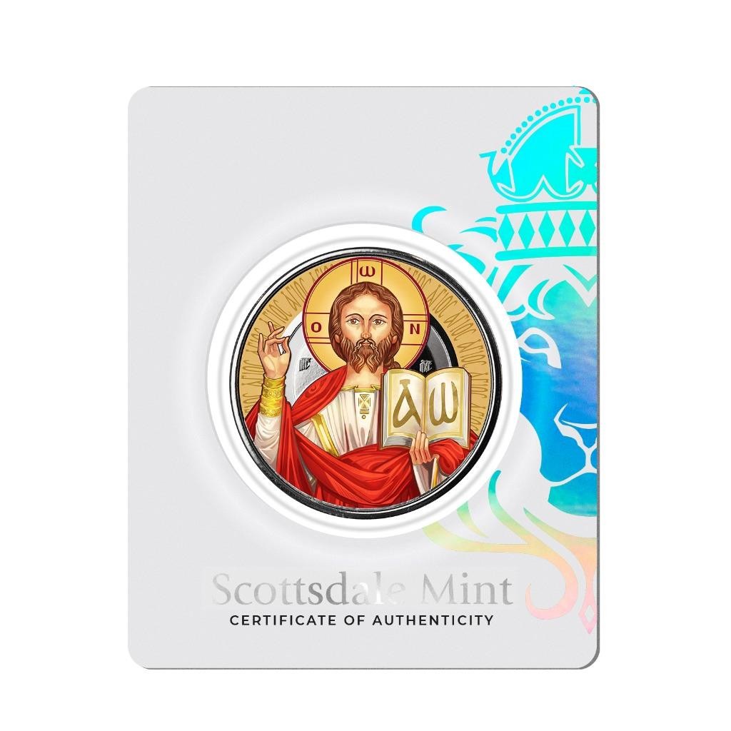 2023 1 oz Proof Color Silver Coin - Jesus The Teacher .999 Silver Coin #A724