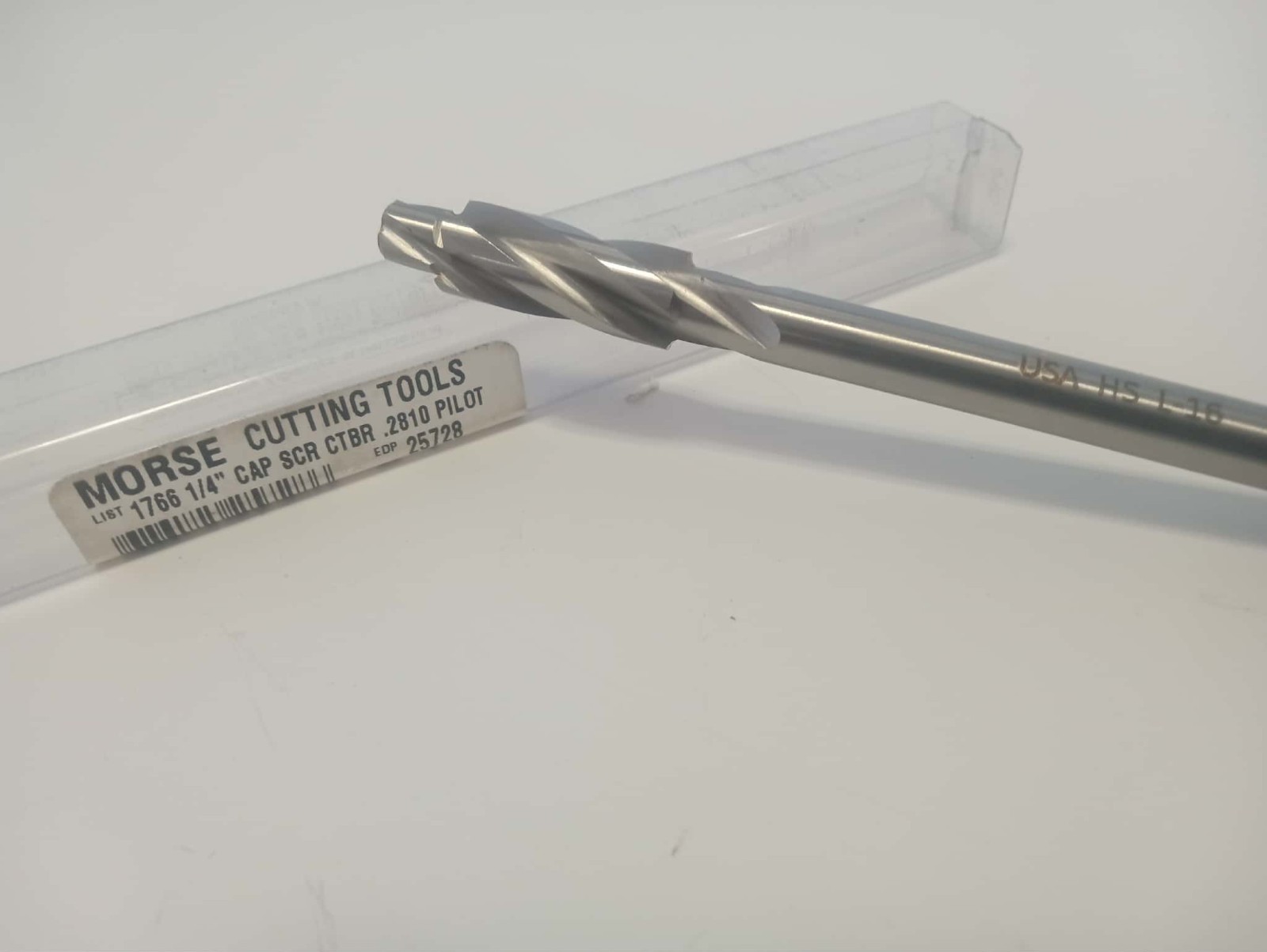 MORSE CUTTING TOOLS 25728 1766 1/4″ CAP SCR 1/32 OS OAL-5-5/8" DC-0.412" LCF-1"