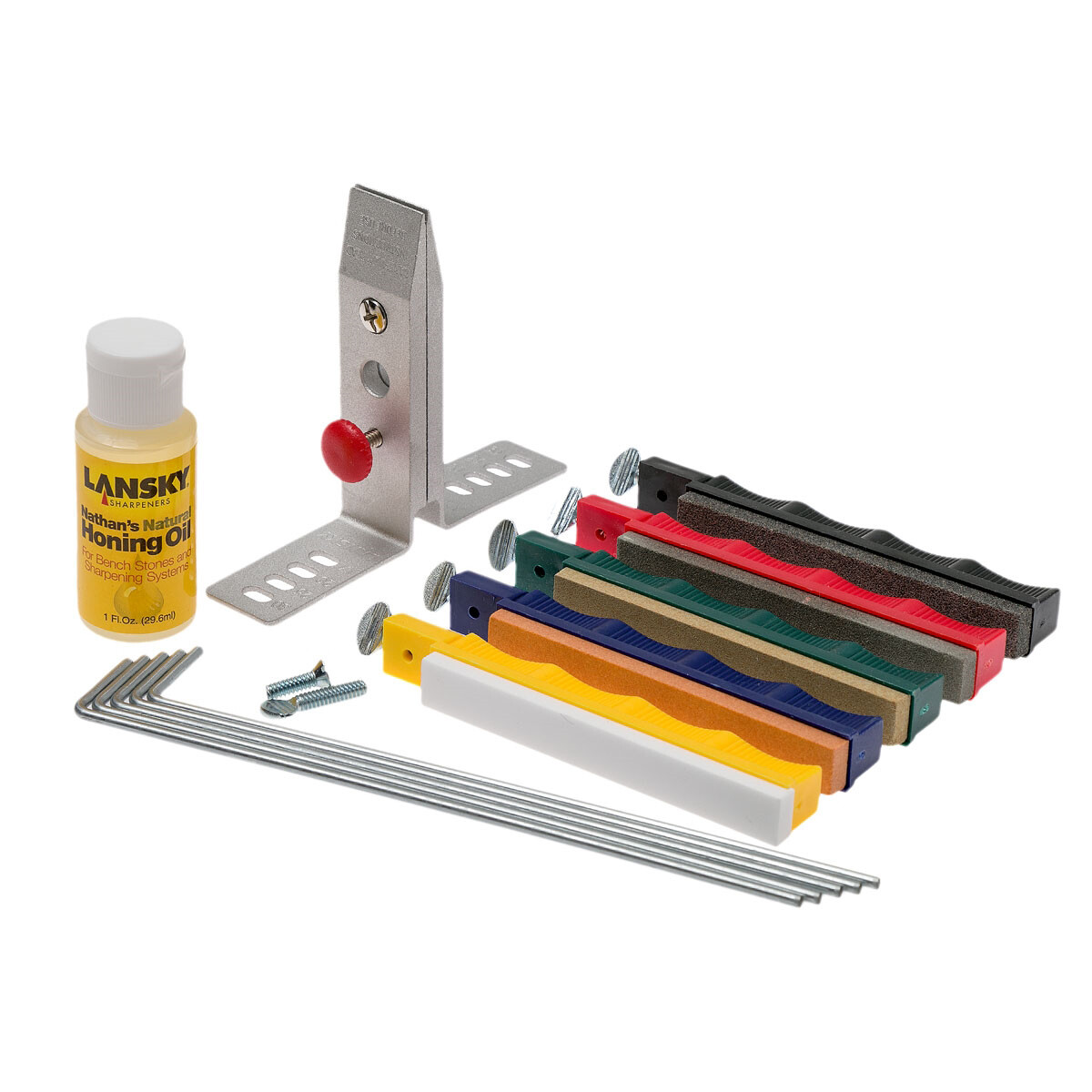 Lansky Deluxe Controlled Angle Knife Sharpening System 5 Stone Sharpener LKCLX