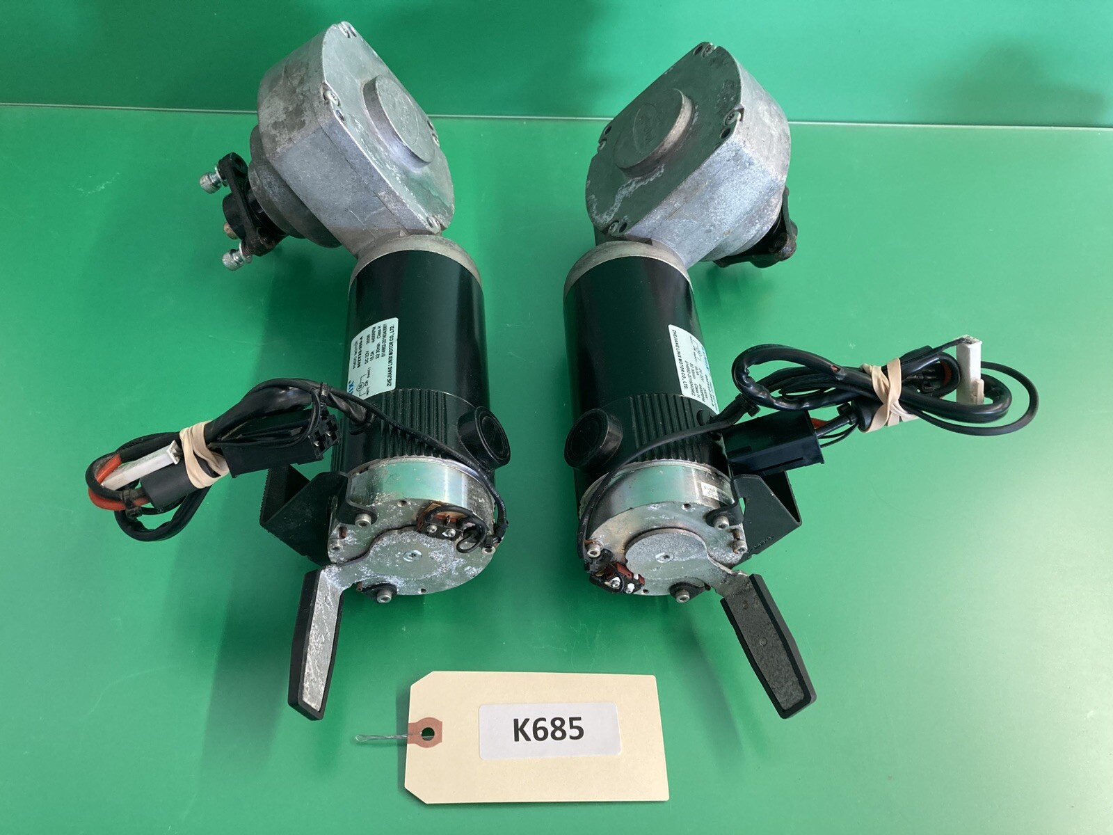 Motors for Permobil F3 Power Wheelchair 1831168-1831167 / 313935-313934 #K685