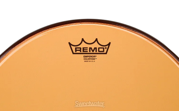 Remo Emperor Colortone Drumhead - 14" - Orange