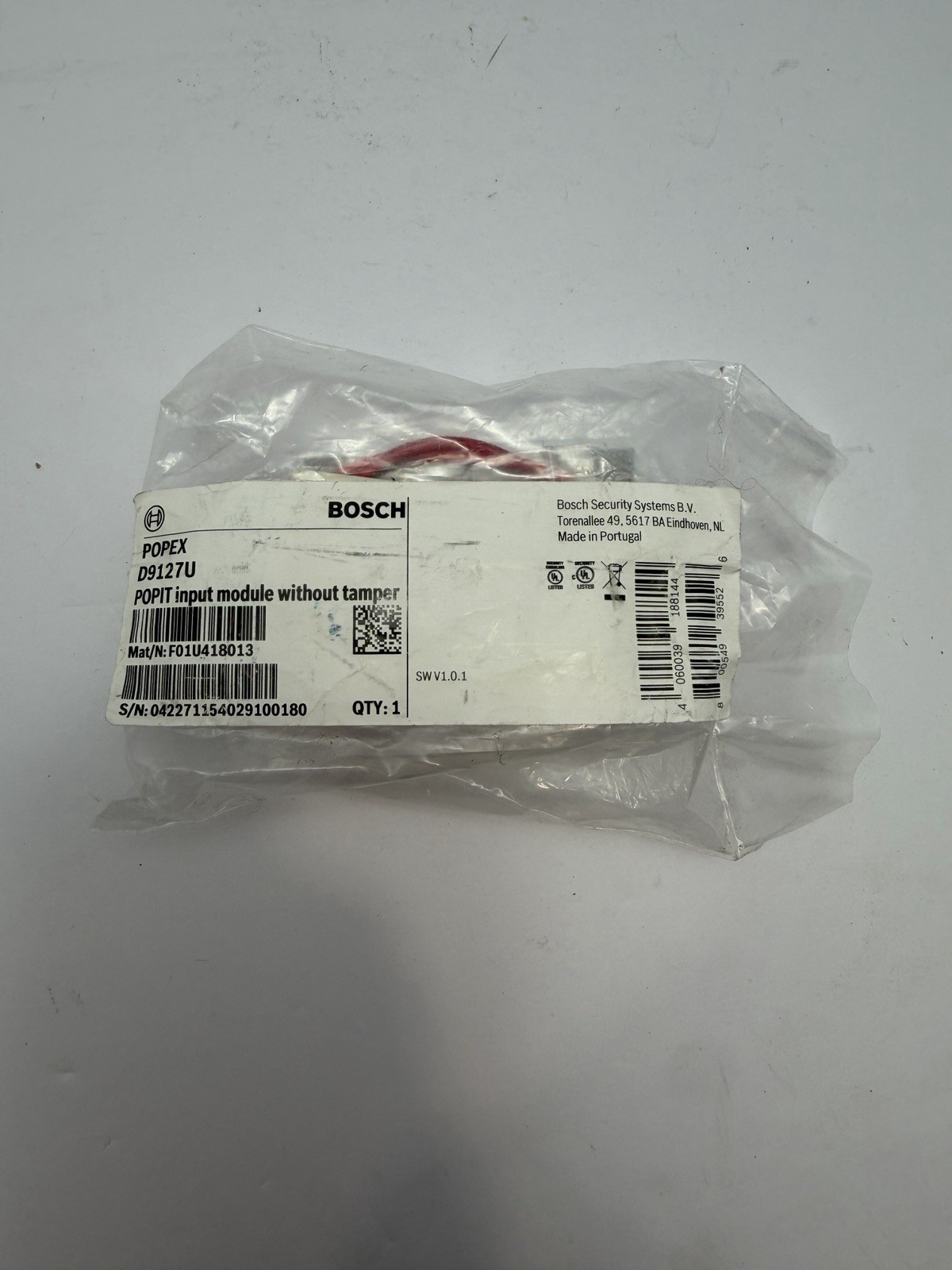 Bosch D9127U Popit Module Without Tamper