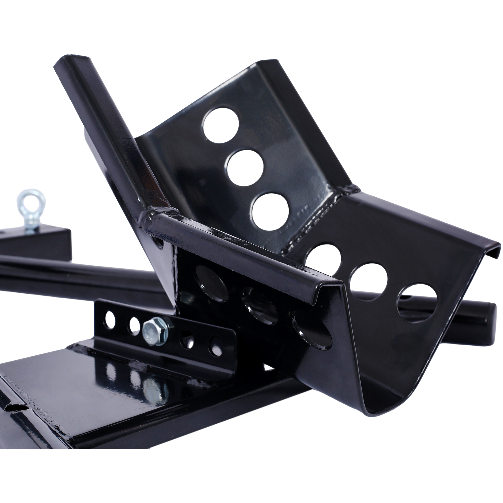 Motorcycle Front Tire Chock, for 17"-21" Wheels Locking Adjusting Stand
