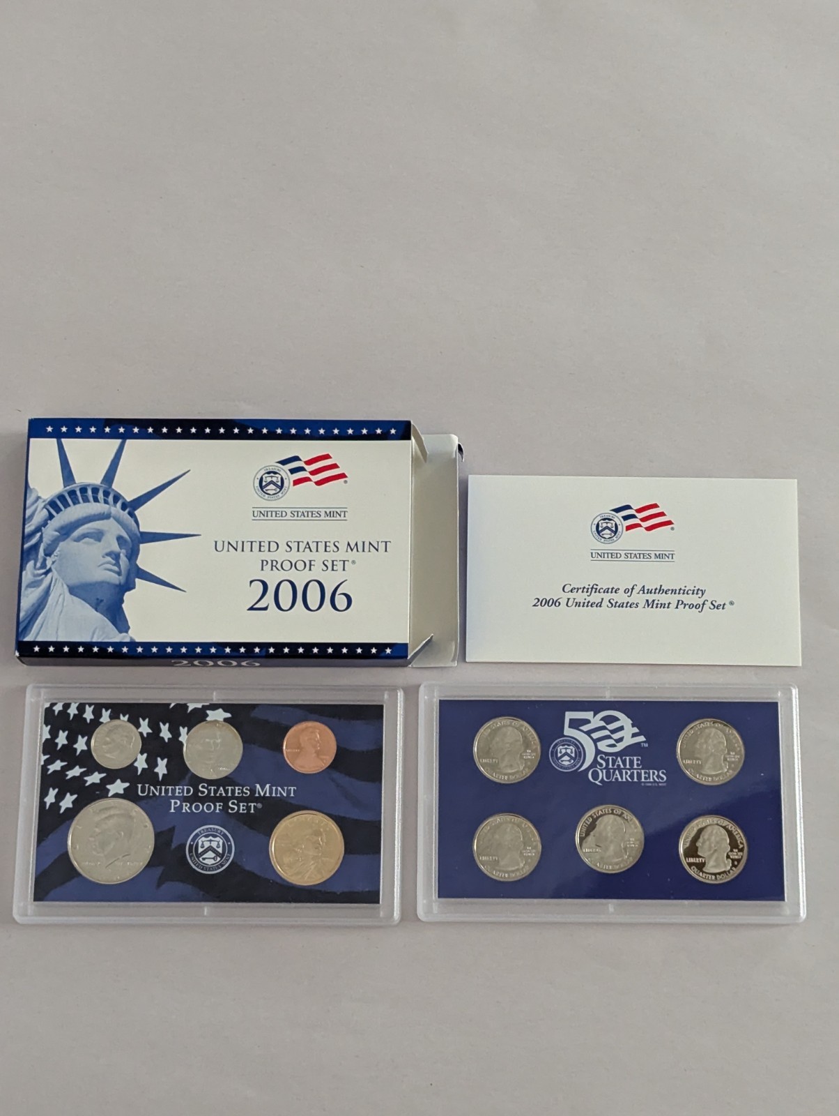 2006 United States Mint Proof Set complete in Mint Box w/ COA