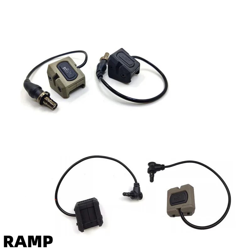 Tactical ModButton with HRF RAMP Cage for SF M300 M600 Flashlight