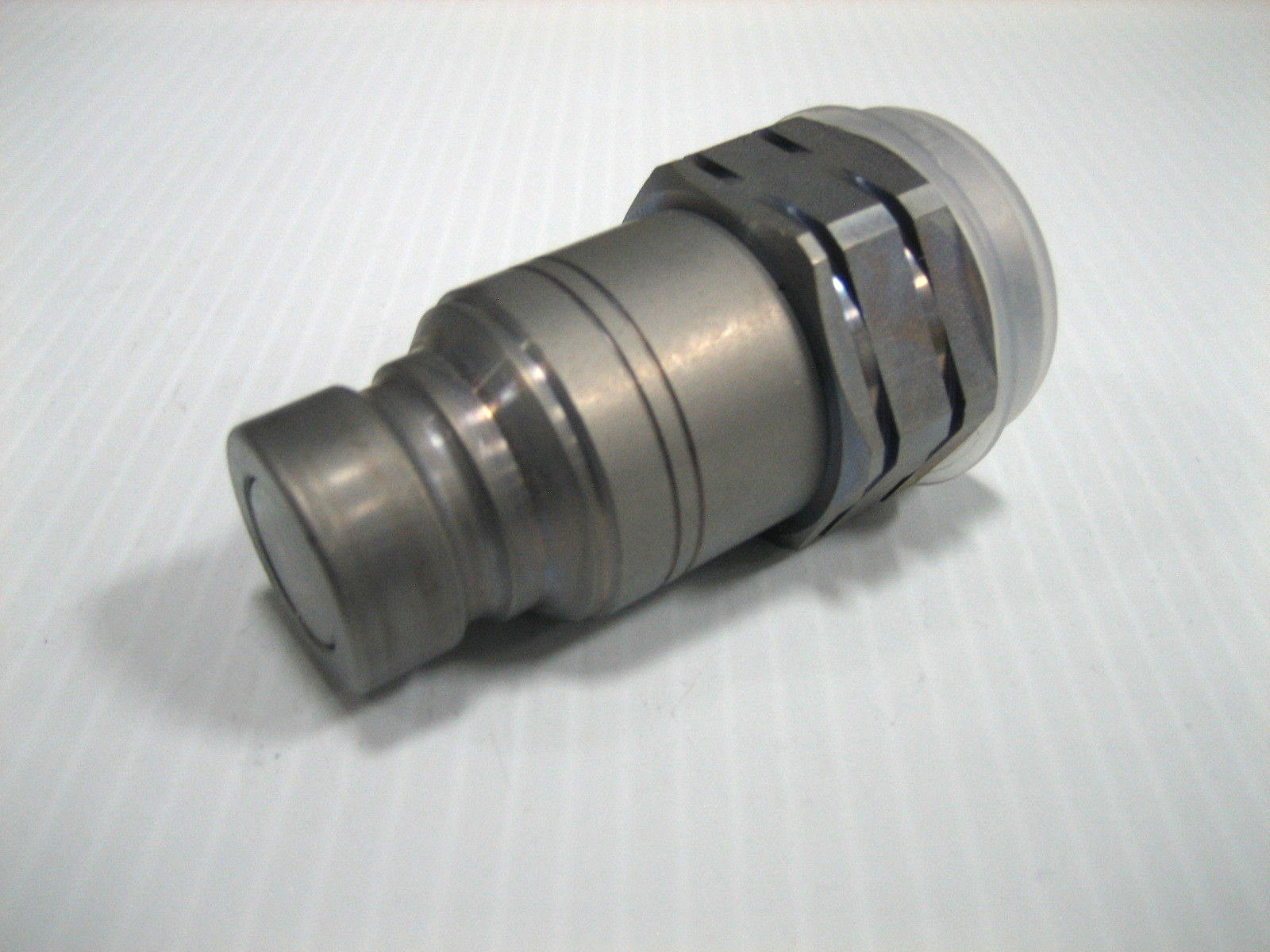 (1) Holmbury HQ12-M-08N1/2" Flat Face No Spill Coupler, 1/2" NPT Port  ISO16028