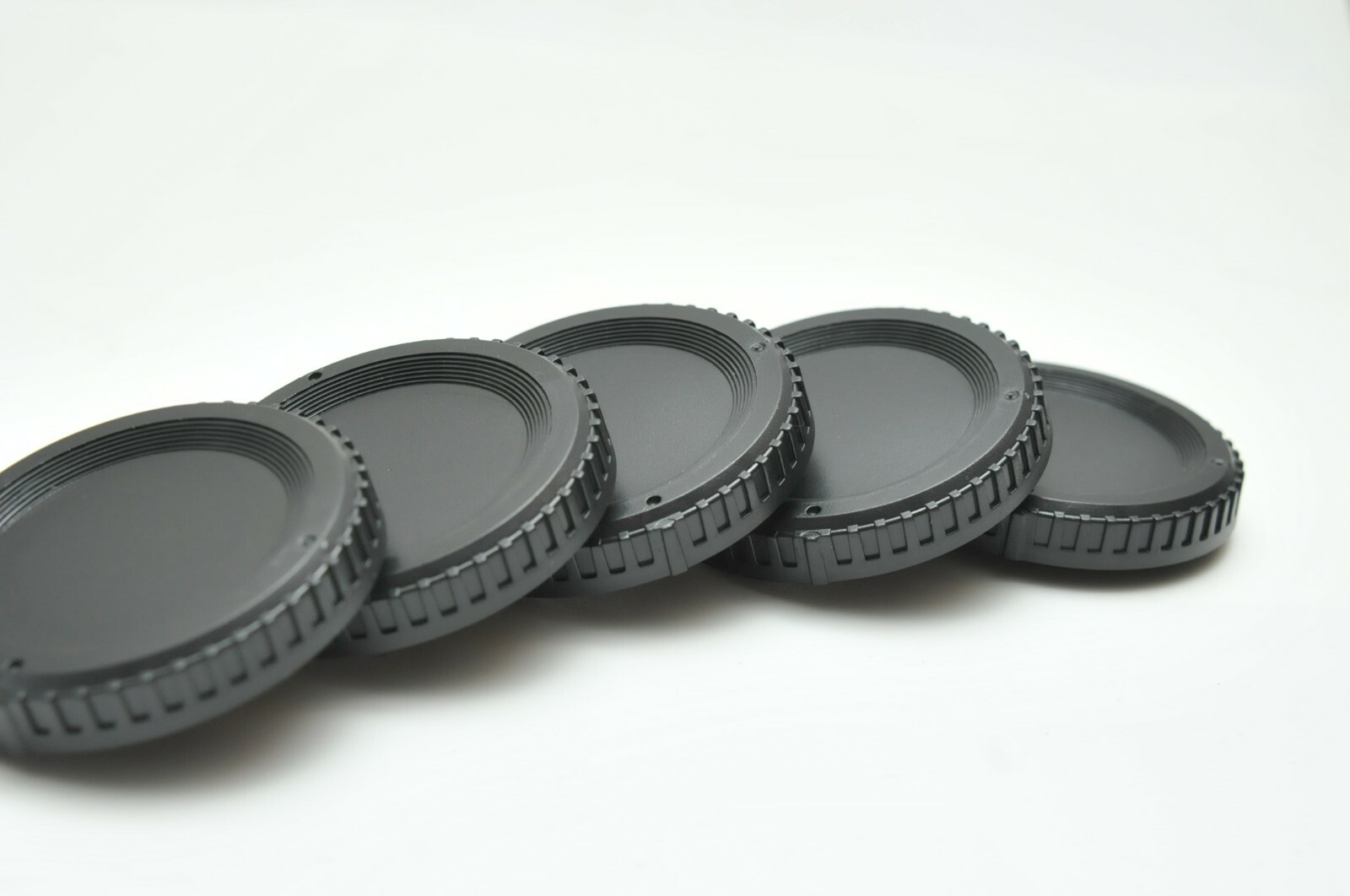 Lot of 5 (Five) BODY CAPS for Nikon F Mount D5 4 3 90 80 300 200 F5 Fm3A