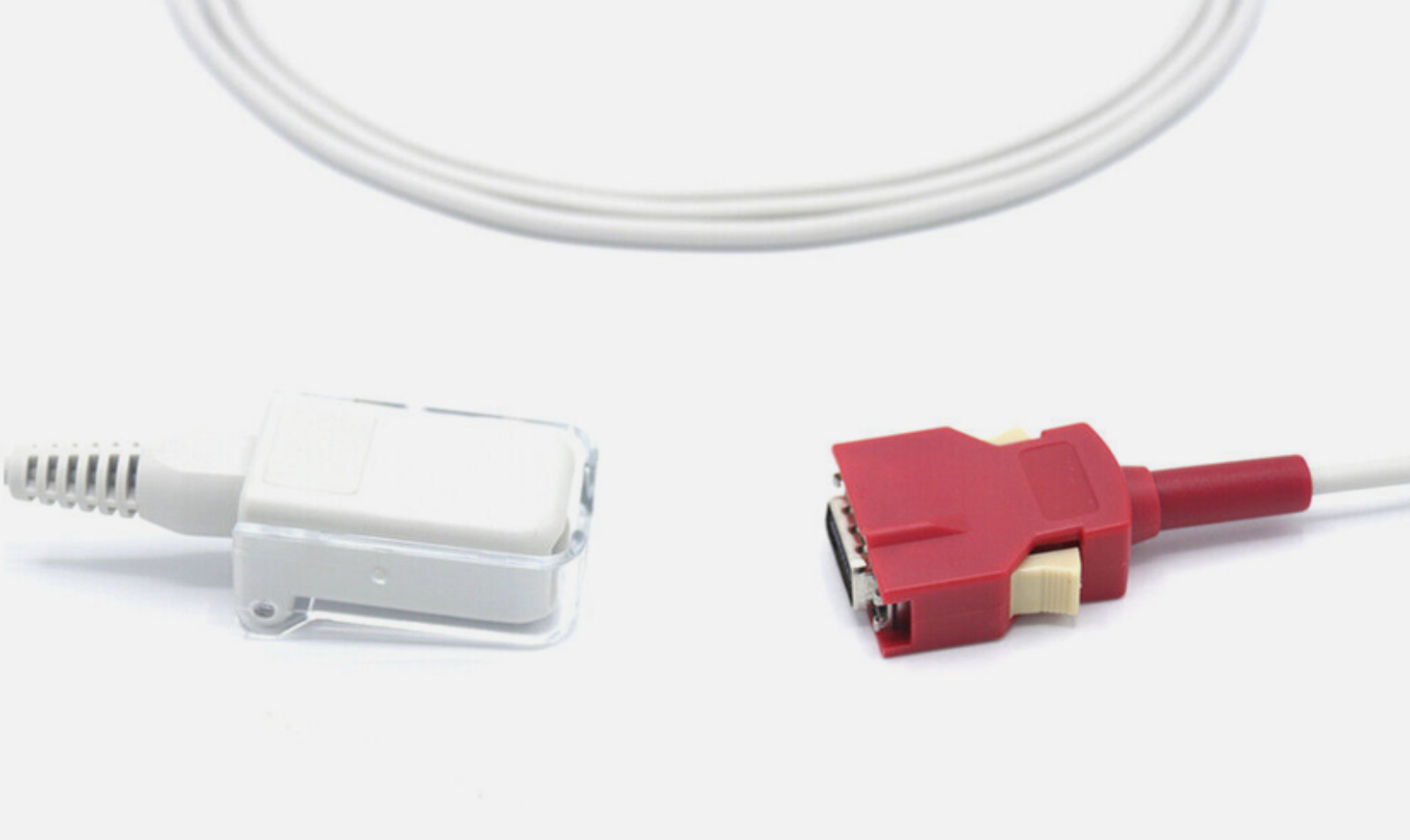 Masimo Rainbow Red LNC SpO2 Adapter Cable Compatible - Same Day Shipping