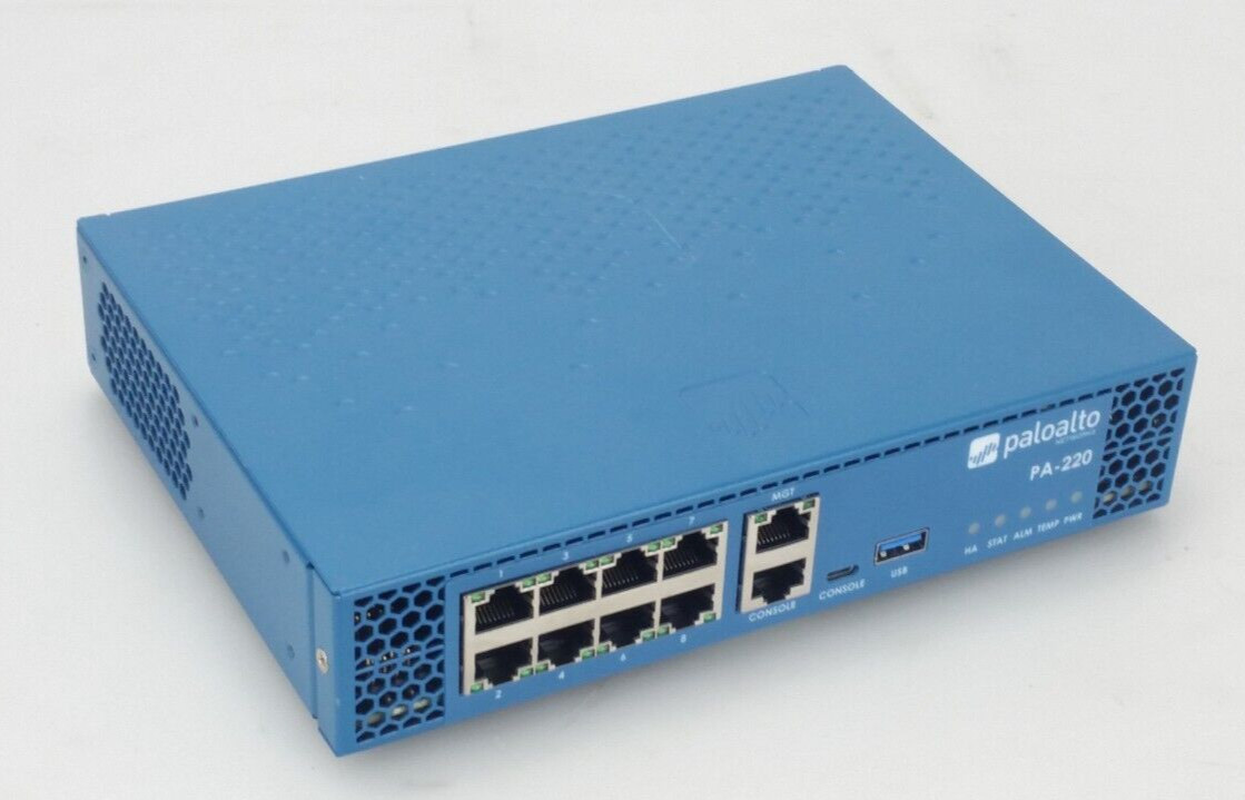 Palo Alto Networks PA-220 Enterprise Firewall