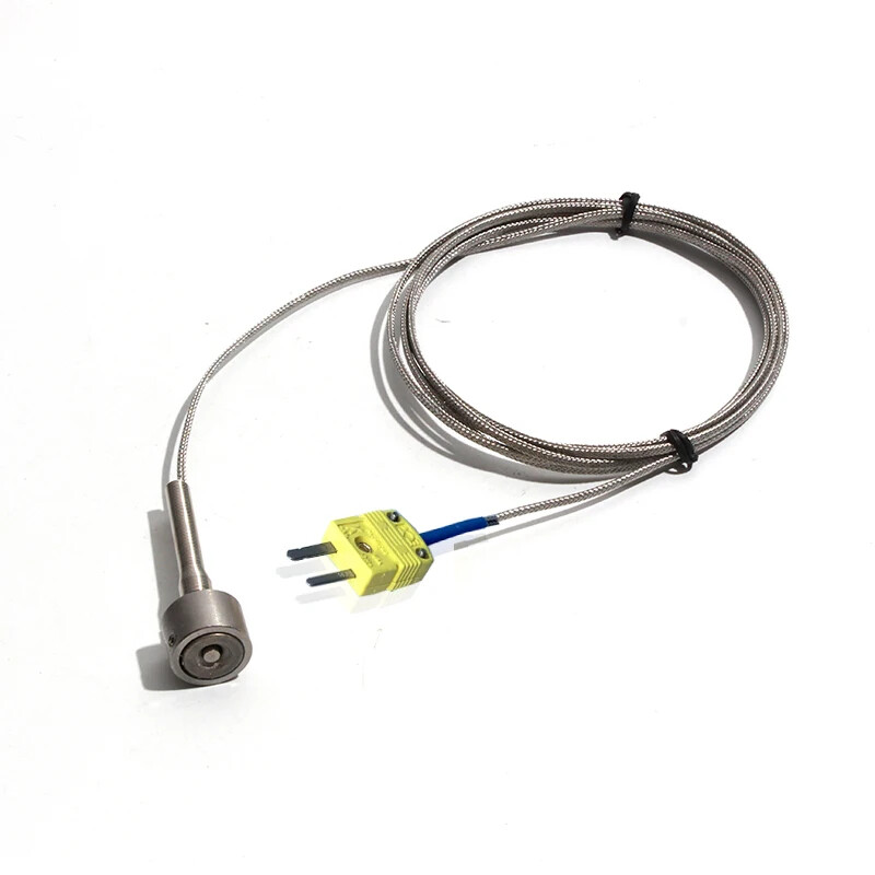 Thermocouple Wire Temperature Sensor Magnetic Adsorption K type Shielded Plug