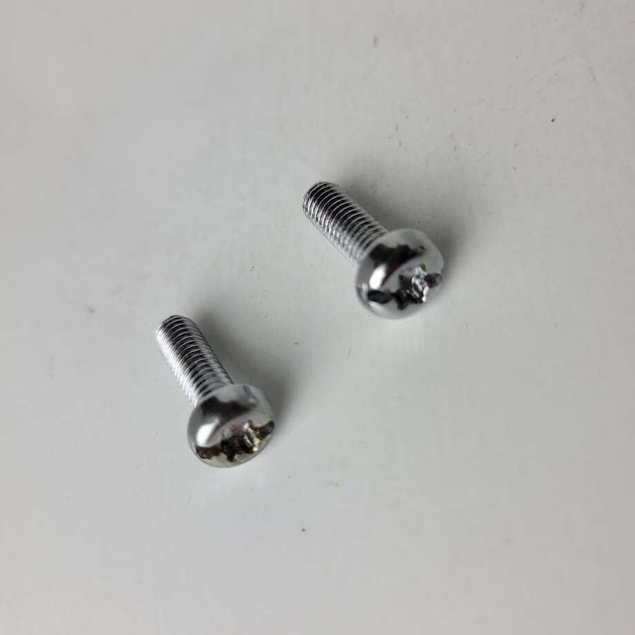 1996-2000 Honda Civic Sun Visor Screws Pair Set of 2 OEM