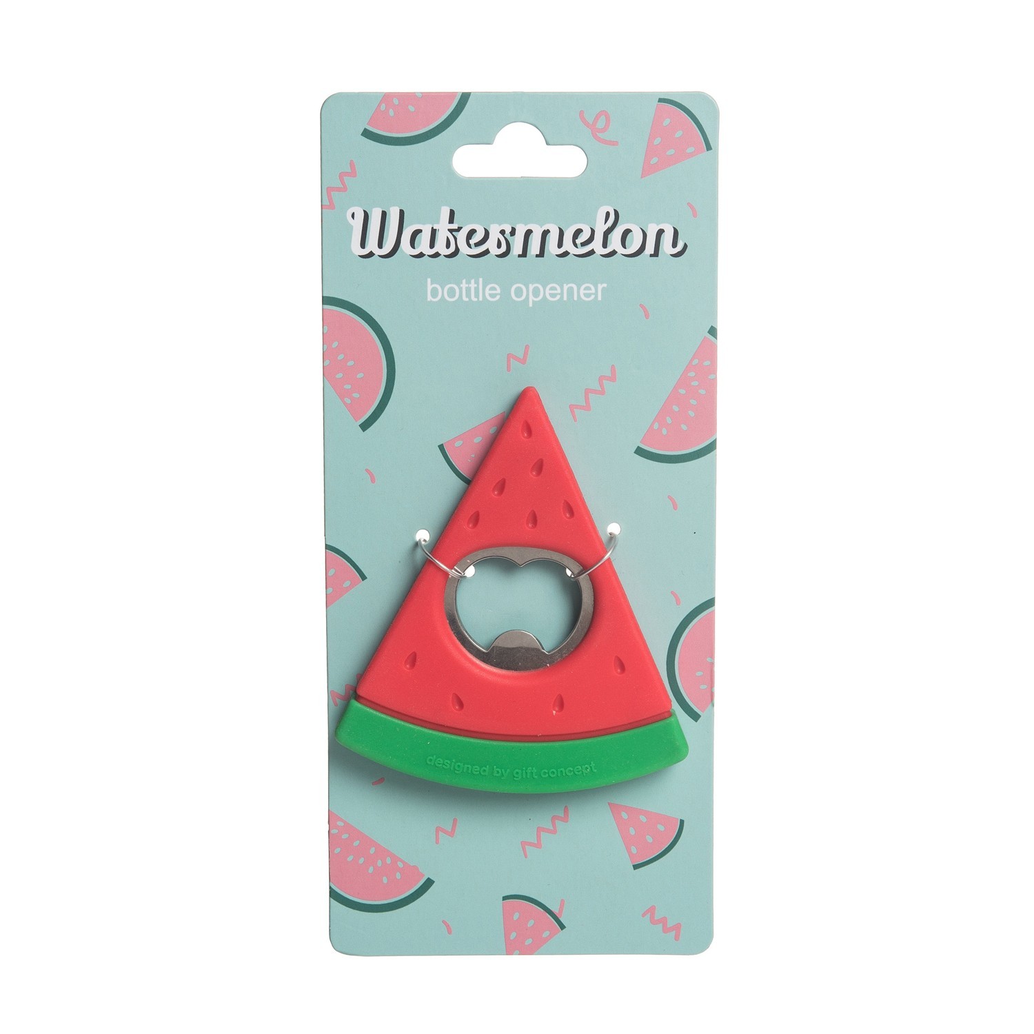 3.5" SILICONE WATERMELON BOTTLE OPENER