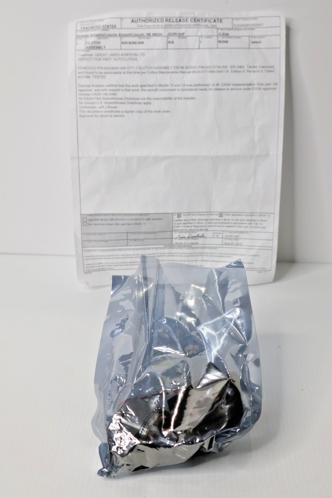 Collins 629-8290-009 Clutch Assembly - Tested with FAA 8130-3 Form (7 Available)