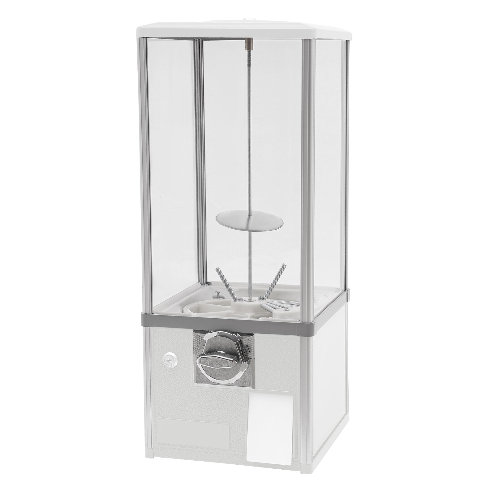 25 in Commercial Vending Machine Vending Machine Candy Vending Machine White