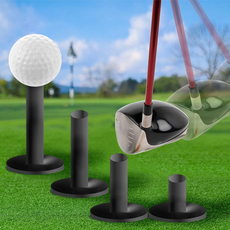 Golf Rubber Tees Driving Range 5 Pcs Mixed 1.5 2.25 2.75 3 3.13 for Practice Mat