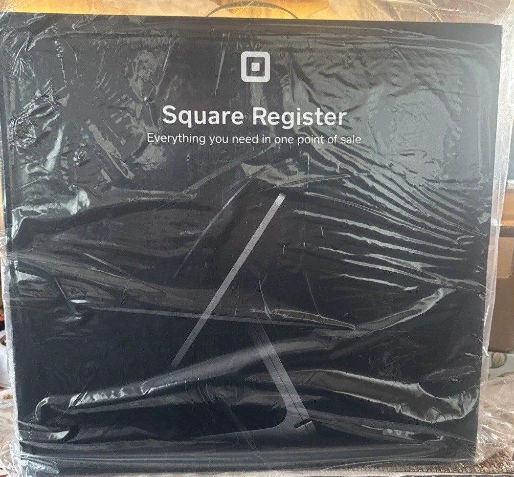 Square Register - In original Box- Sealed
