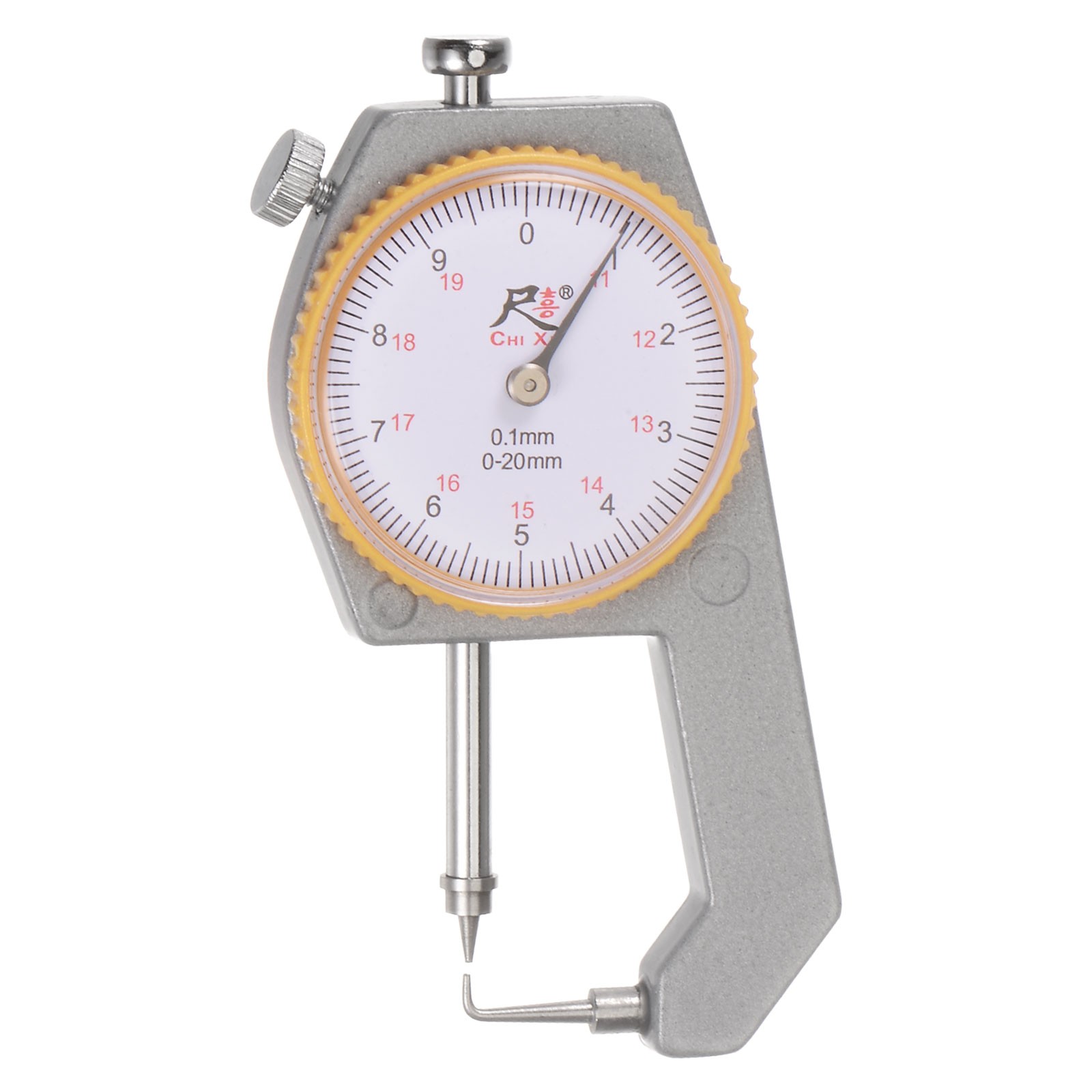Dial Thickness Gauge 0-20mm | 0.01mm Mechanical Thickness Gauge
