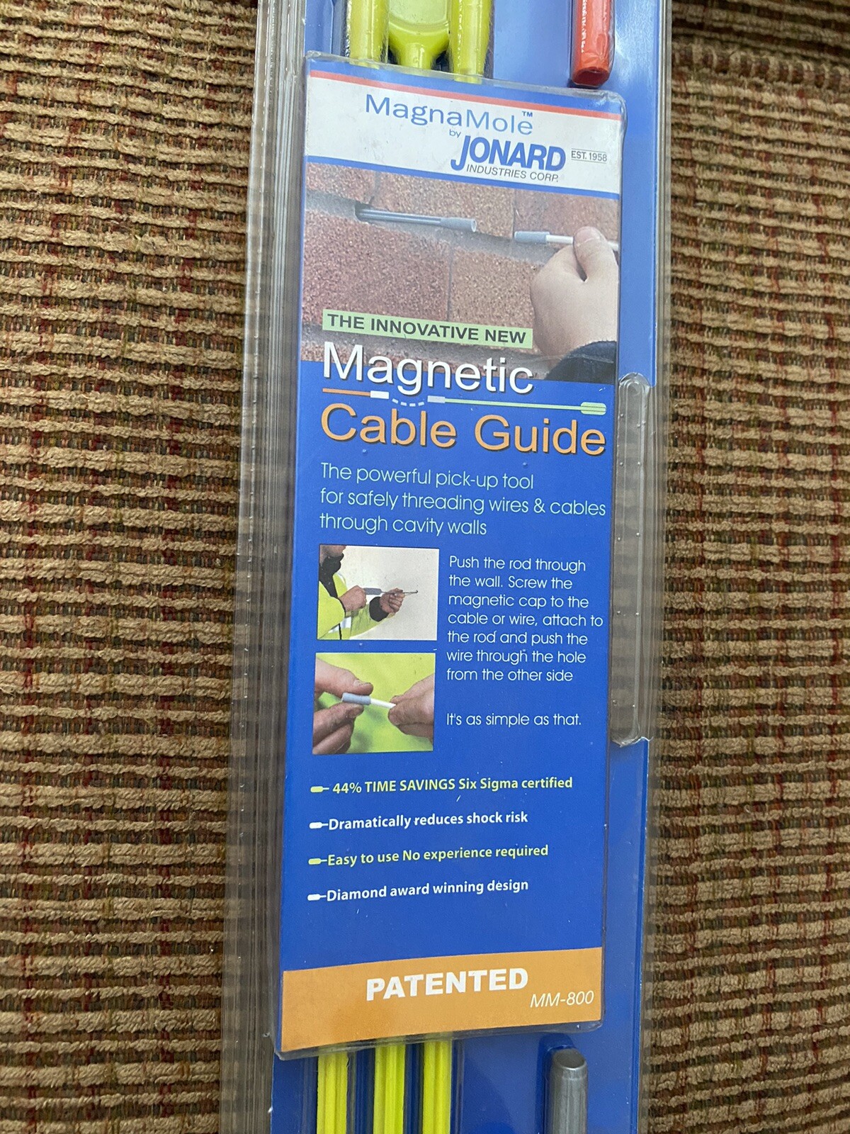 MagnaMole by Jonard Tools Mm-800 Magnetic Cable Guide (M1)