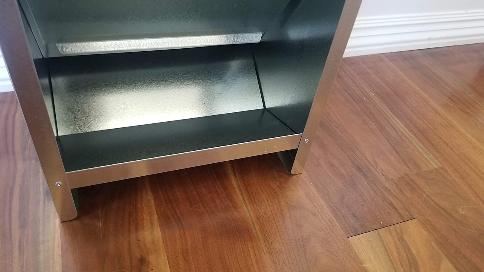 Duncan's Dog Feeder - Galvanized Metal Pet Food Station for Outdoor... Fast Ship