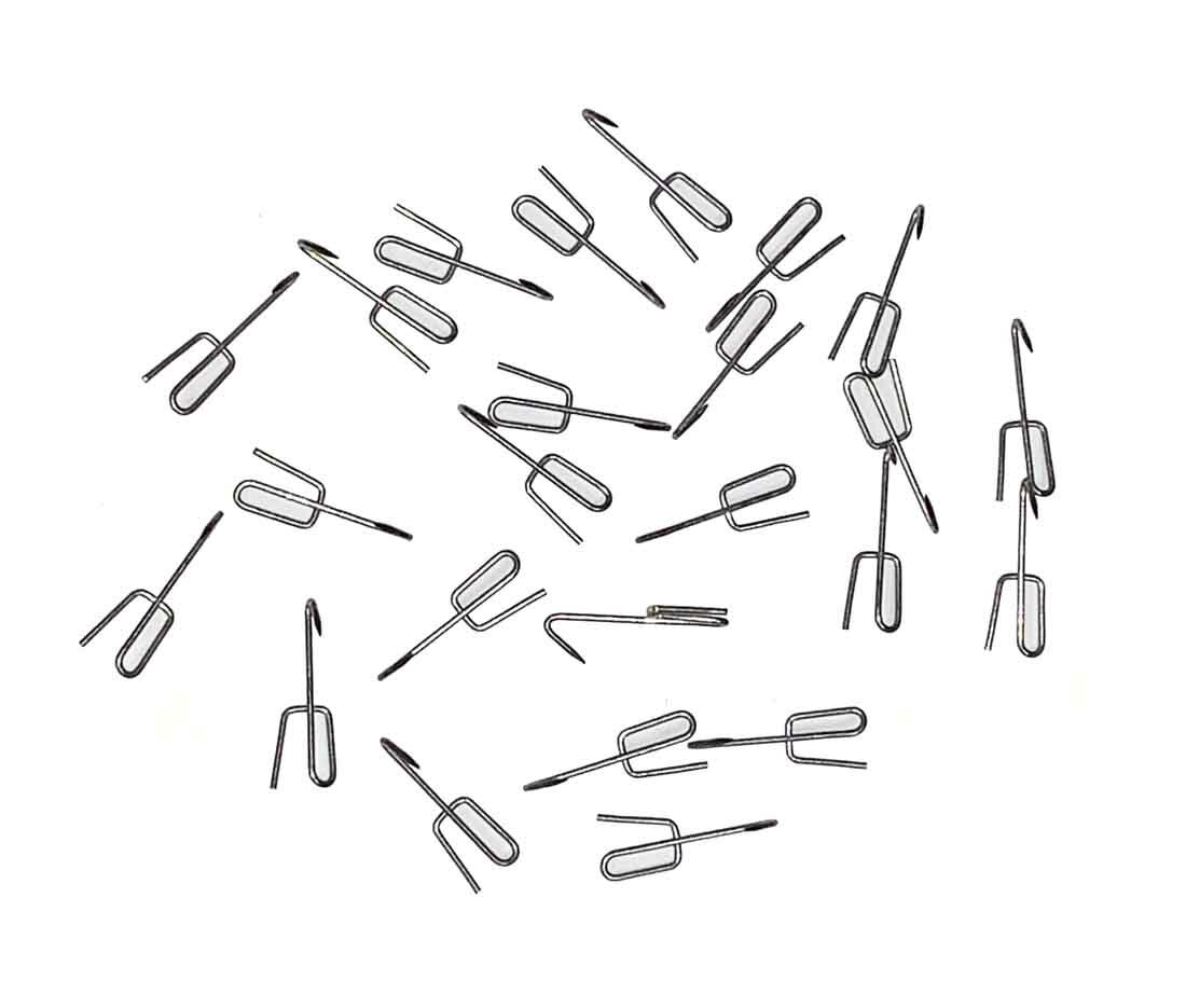 Hat Band Hooks-Sharp Metal End Hooks for Making Hat Bands, by FQH™ - Final Sale
