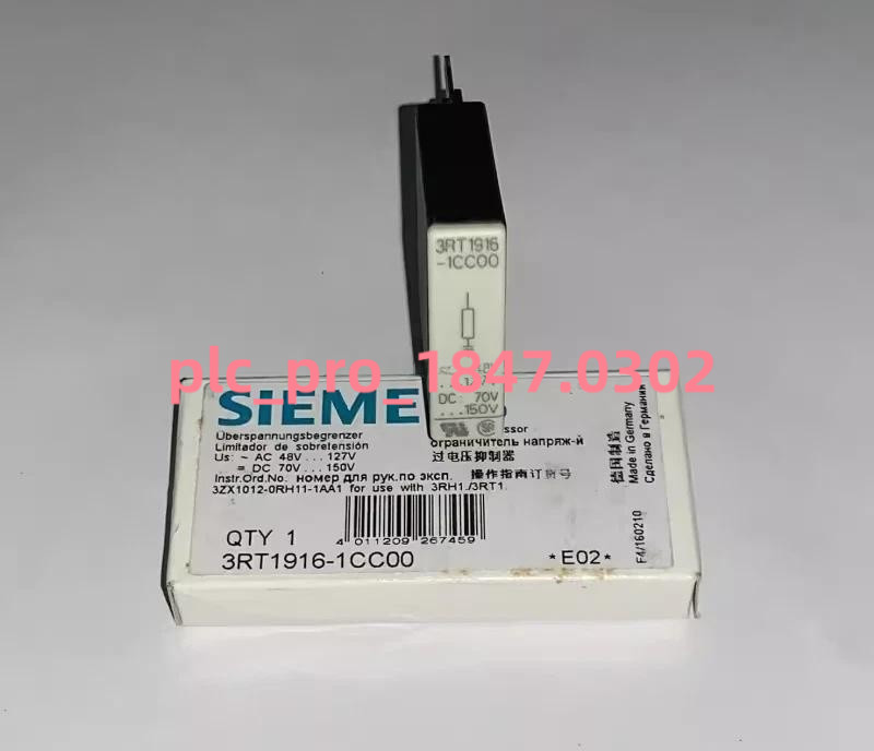 3RT1916-1CC00 1PCS Brand New Siemens 3RT1916-1CC00 48-127VAC  Fast delivery