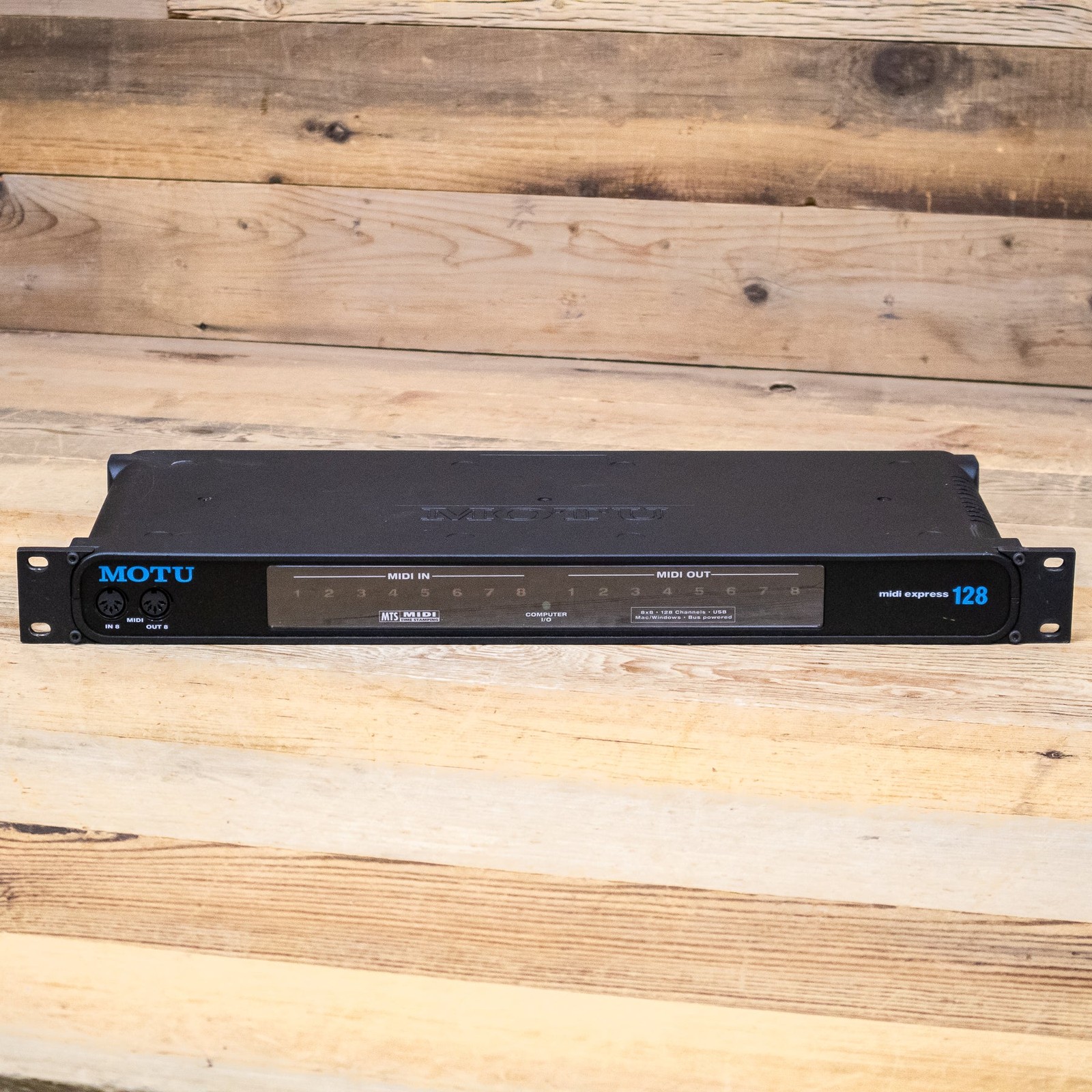 MOTU Midi Express 128 8-in/8-out MIDI Interface with USB Mac & Windows U283370