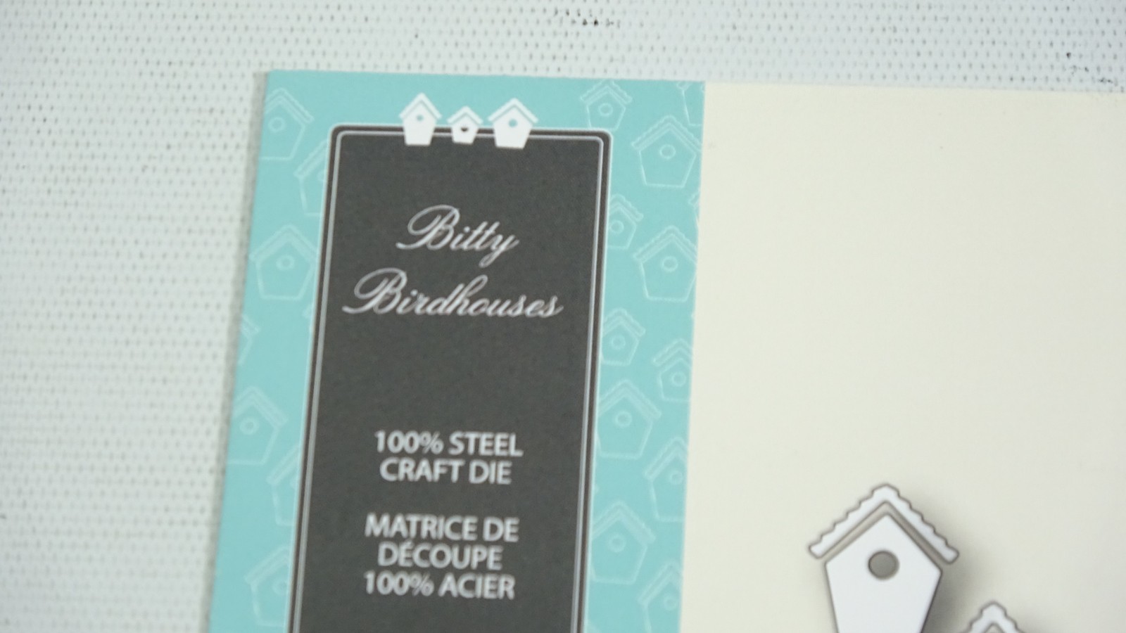 2016 Memory Box Craft Steel Die Bitty Birdhouses 99400