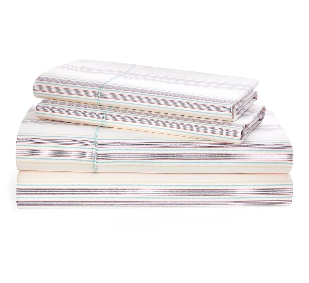Brand New Ralph Lauren 4pc Queen Sheet Set Stripe