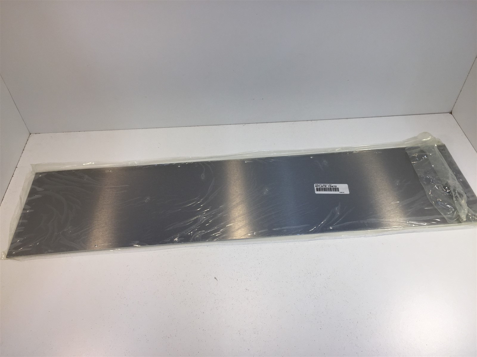 Ives 8400 US32D 10X42.5 B4E Kick Plate 13472 Satin Stainless Steel Sealed 10"