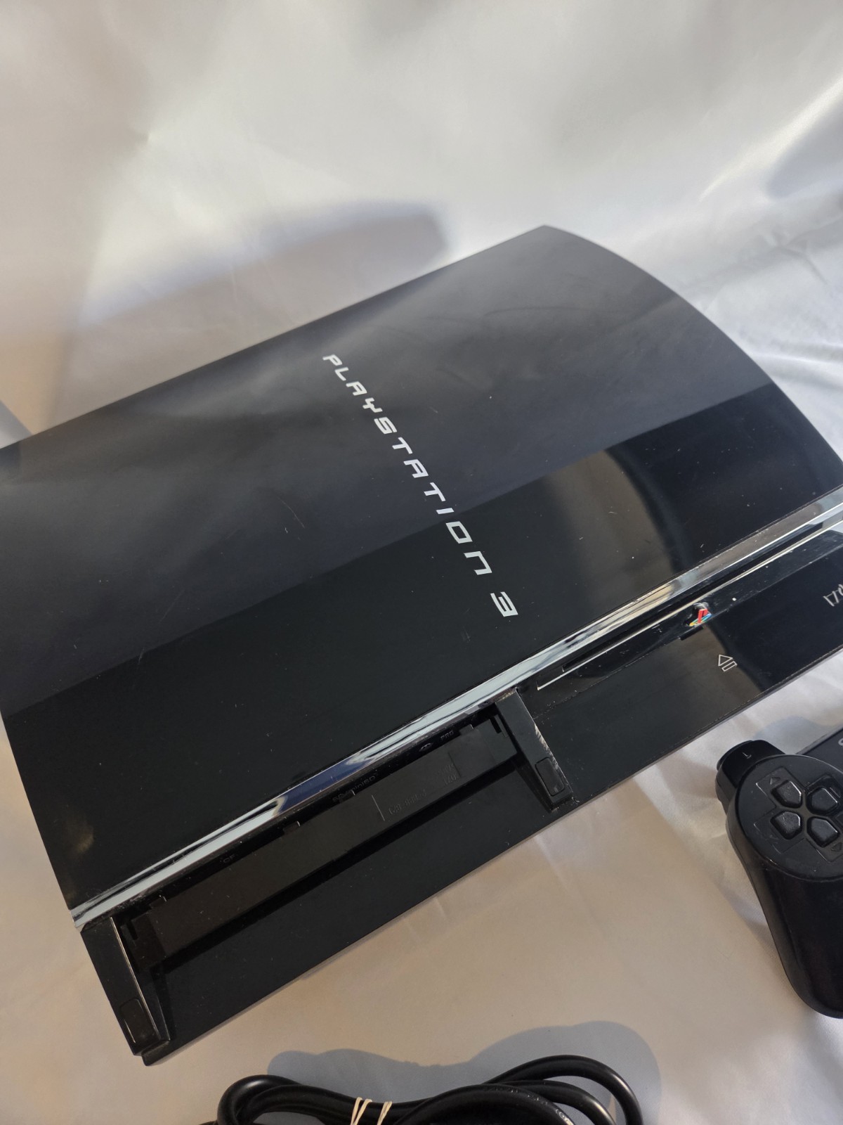 PlayStation 3 CECHA01 Backwards Compatible With Controller And Game.