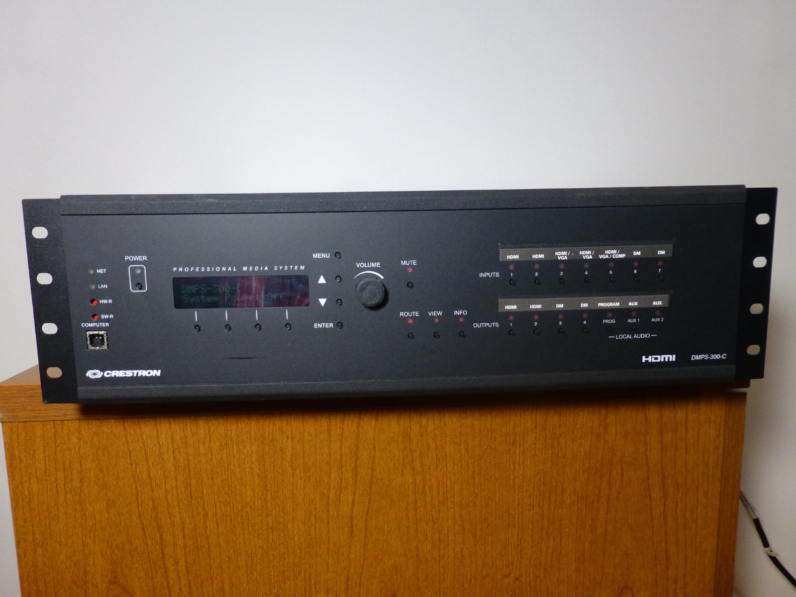 Crestron DMPS-300-C Professional Digital Media Presentation System RESTORED