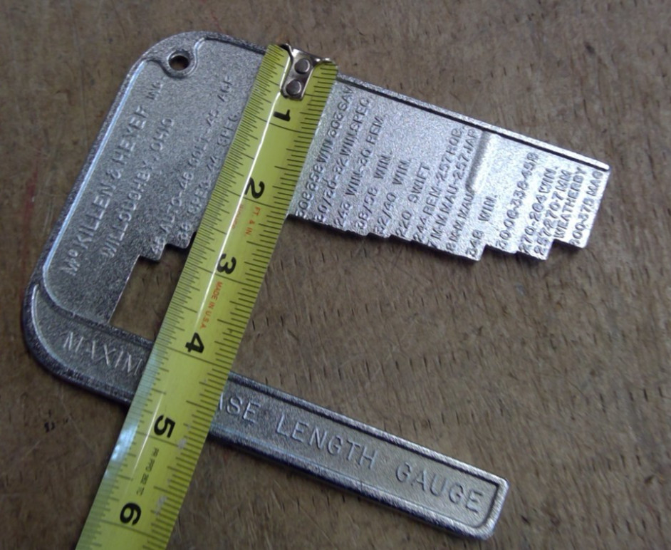 McKillen & Heyer Maximum Case Length Gauge
