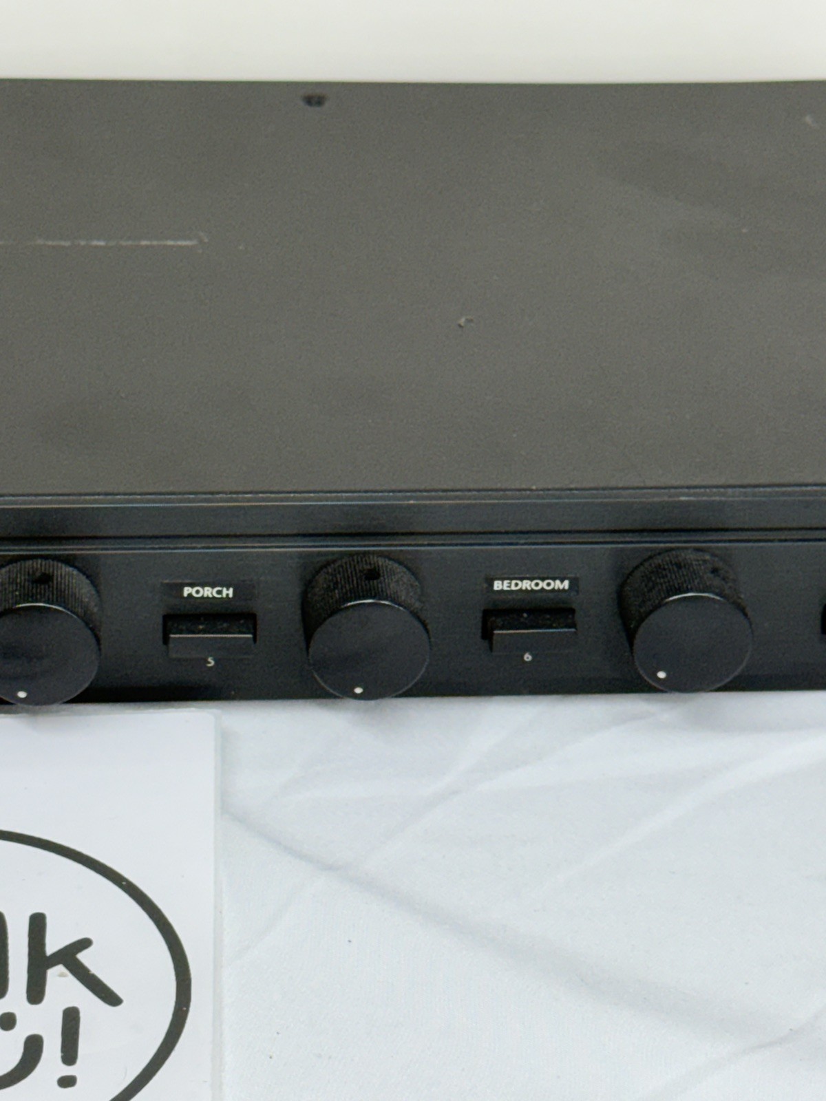 Niles SVL-6 6-Zone Speaker Selector Switch Volume Control System Untested