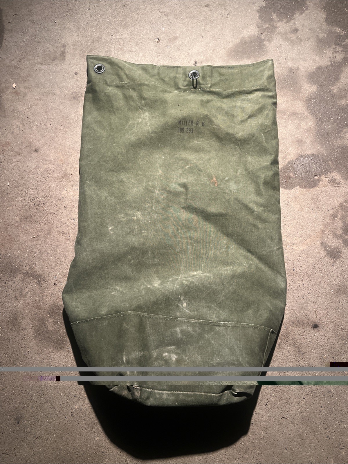 Vietnam Era US Green Duffle Bag (FF268