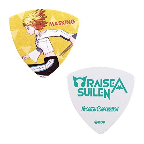 [Set of 10] KC RASPICK-MASKING RAISE A SUILEN Guitar Pick BanG Dream! Bandori
