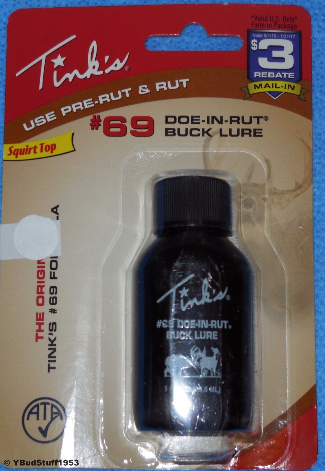 Tinks #69 Doe-in-Rut Buck Lure 1-Ounce 480048