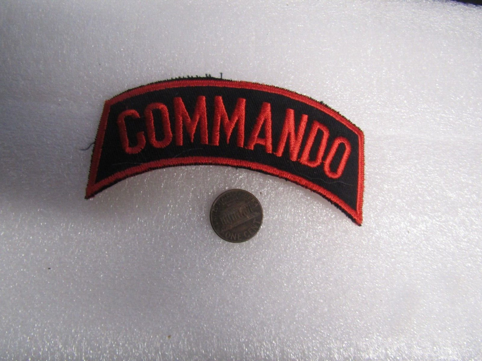 PATCH MILITARY OLDER SHOULDER TAB SEW ON COLORED COMMANDO