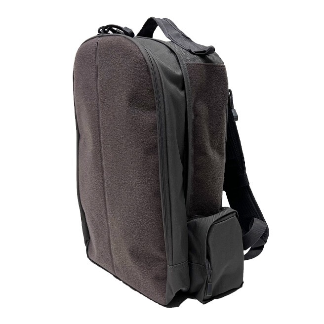 VISM Hook/Loop Patch Backpack Tactical Sports Shooting Patch Collector Bag-Gray