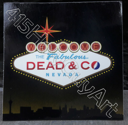 Dead & Company Sticker Las Vegas Grateful Dead Sticker FREE SHIPPING!!!