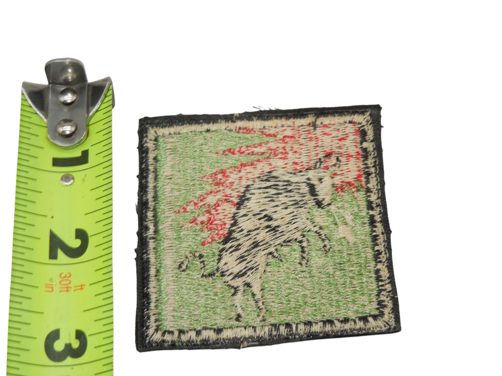 Original Vietnam War Military Bull Patch N5