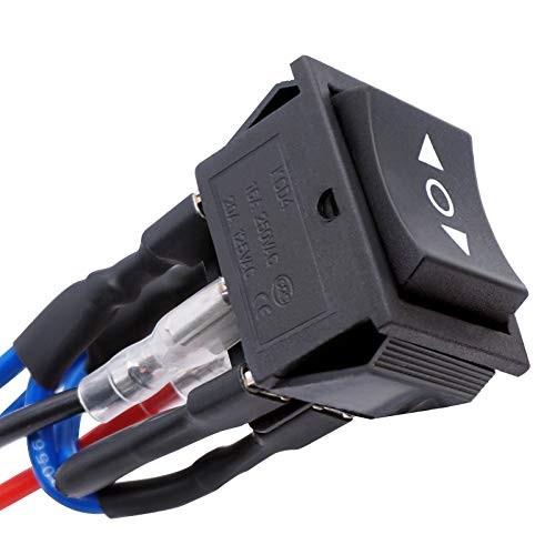 Momentary Polarity Reverse Switch DC 12V 20A Motor Control 6 Pin 3 Ordinary