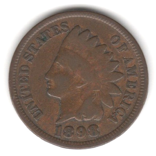 1898 United States Indian Head Penny