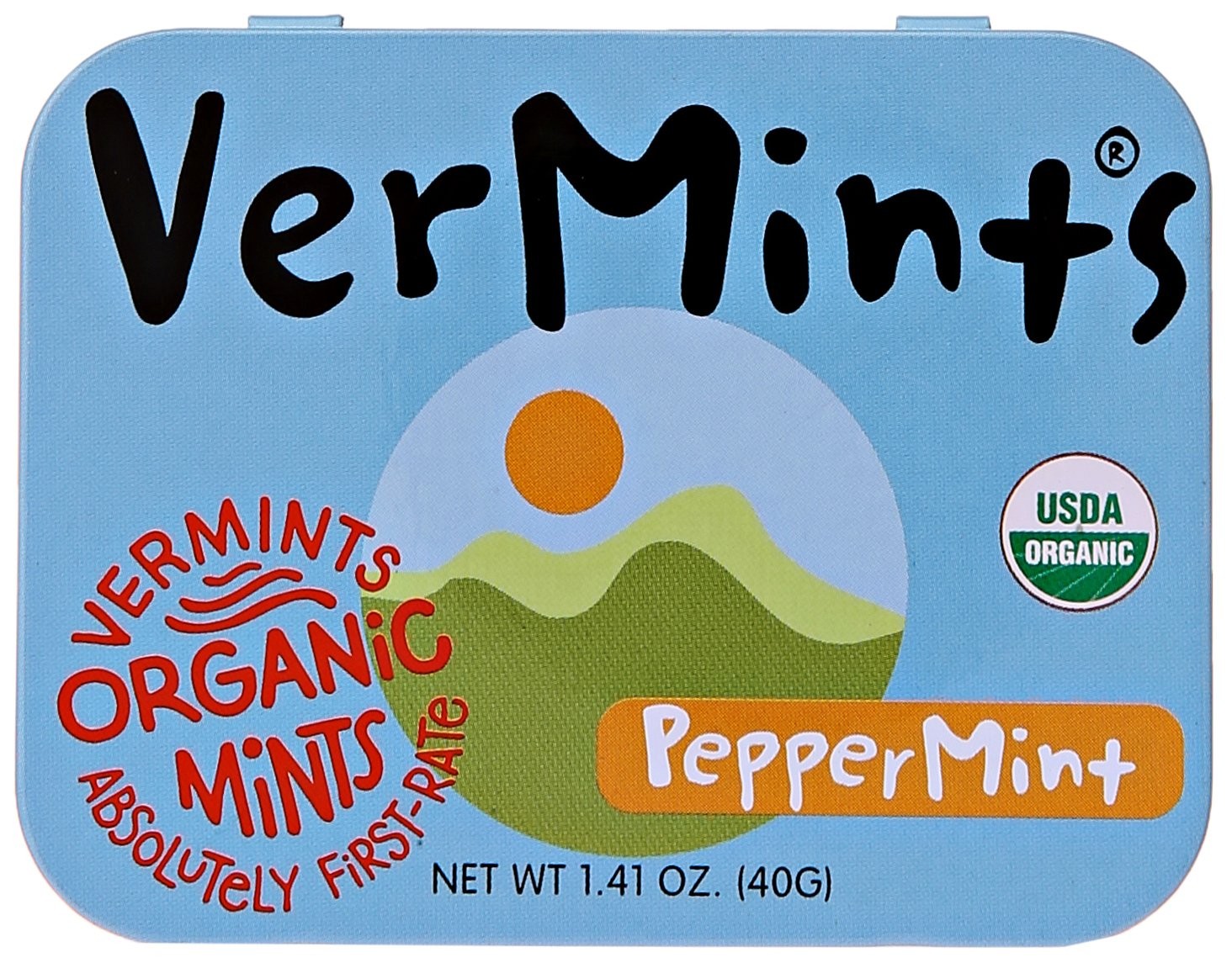 VerMints All Natural Peppermint Candy, 1.41 Ounce